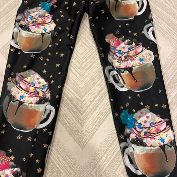 Terez Girls Hot Chocolate Printed Full Length Leggings - Picture 2 of 6